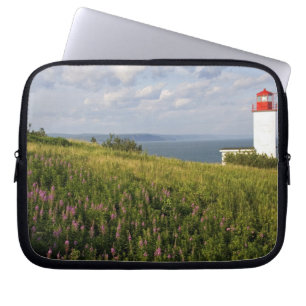 Lighthouse at St. Martins, New Brunswick, Laptop Sleeve