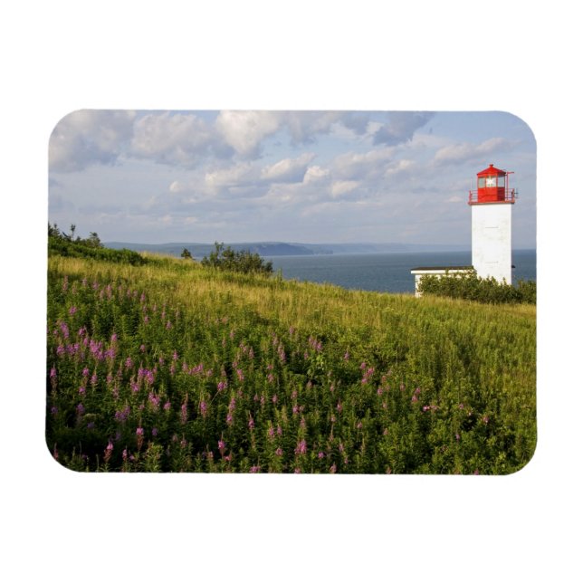 Lighthouse at St. Martins, New Brunswick, Magnet (Horizontal)