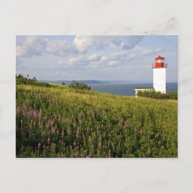 Lighthouse at St. Martins, New Brunswick, Postcard (Front)