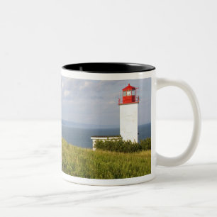 Lighthouse at St. Martins, New Brunswick, Two-Tone Coffee Mug