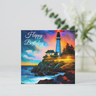 Lighthouse at Sunset