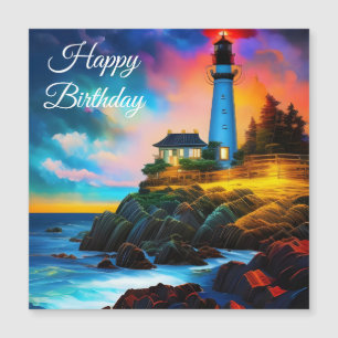 Lighthouse at Sunset