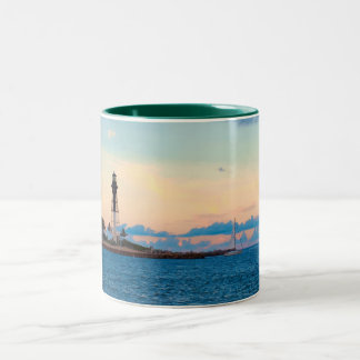 Lighthouse at Sunset Mug