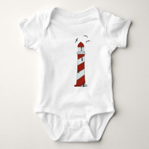 lighthouse baby bodysuit