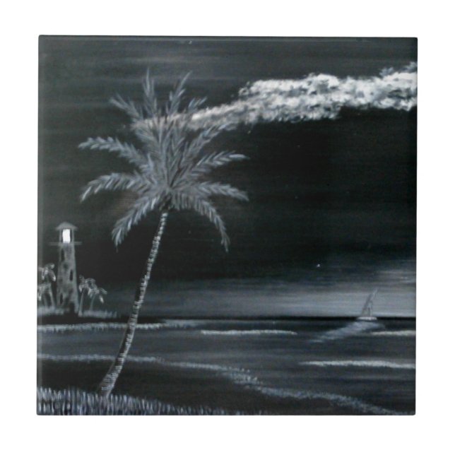 Lighthouse Bay Ceramic Tile (Front)