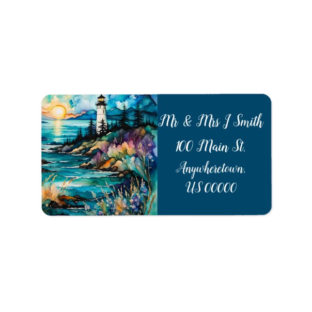 Lighthouse Bay Mountain Wildflower Garden  Label (Front)