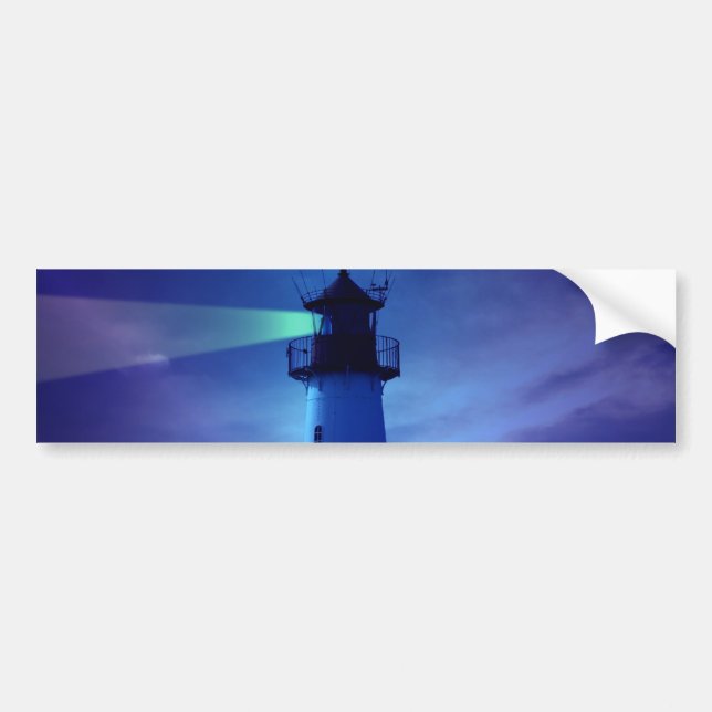 Lighthouse Beacon Bumper Stickers (Front)