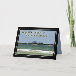 Lighthouse Birthday Card