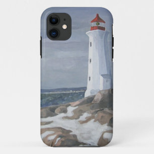 Lighthouse blue iphone 11 case