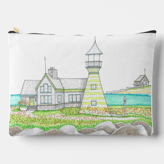 Lighthouse Bright Accessory Bag (Front)