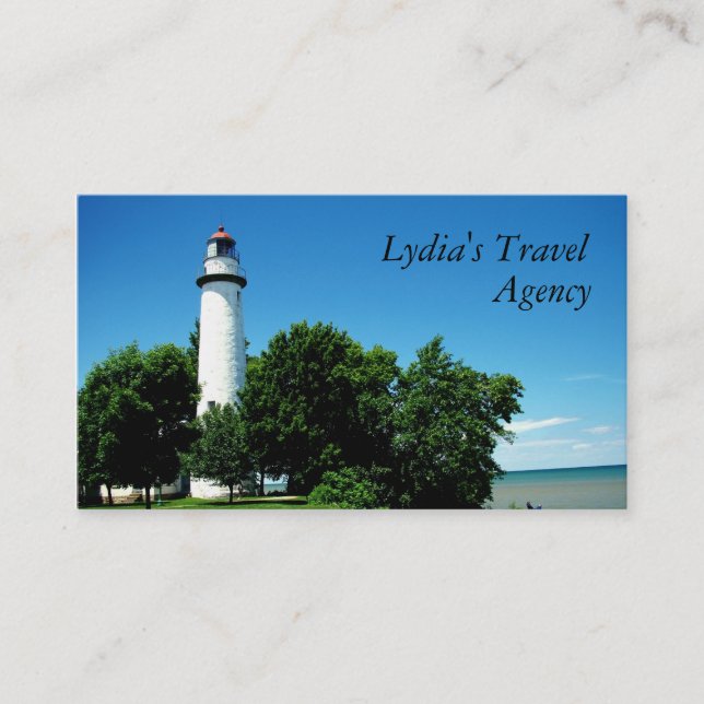 Lighthouse Business Card (Front)