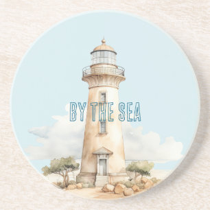 Lighthouse By the sea Coaster