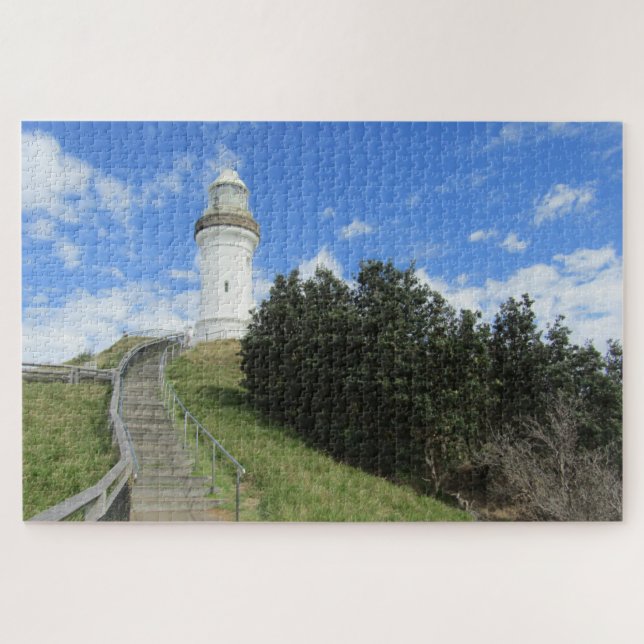 lighthouse byron bay jigsaw puzzle (Horizontal)