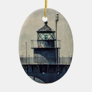 Lighthouse Ceramic Ornament