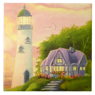 Lighthouse Ceramic Tile