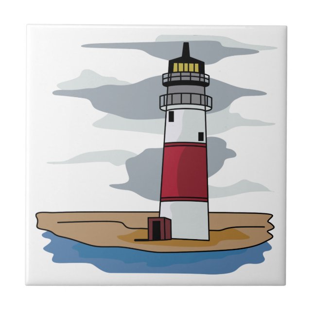 Lighthouse Ceramic Tile (Front)