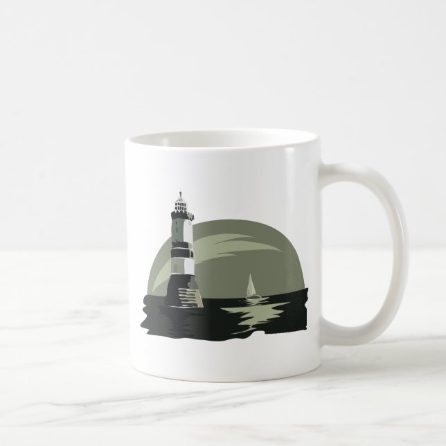 lighthouse coffee mug (Right)