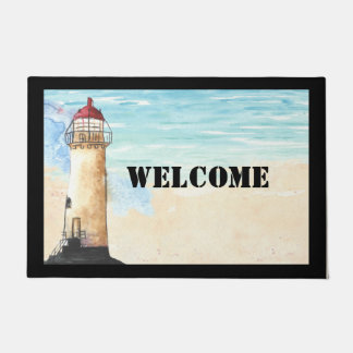 Lighthouse Custom Door Mat
