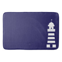 Lighthouse Custom Large Bath Mat