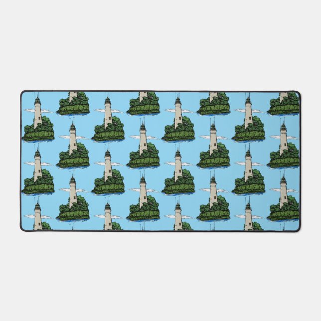 Lighthouse Desk Mat (Front)