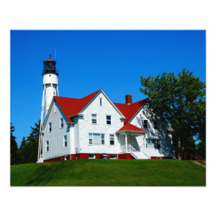 Lighthouse Door County, Wisconsin Photo Print