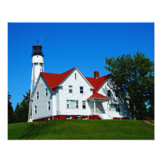 Lighthouse Door County, Wisconsin Photo Print