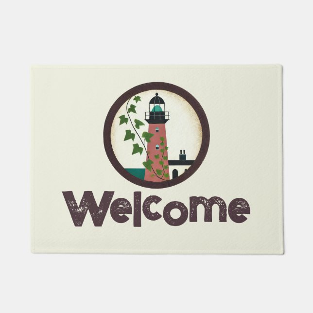 Lighthouse                                         doormat (Front)