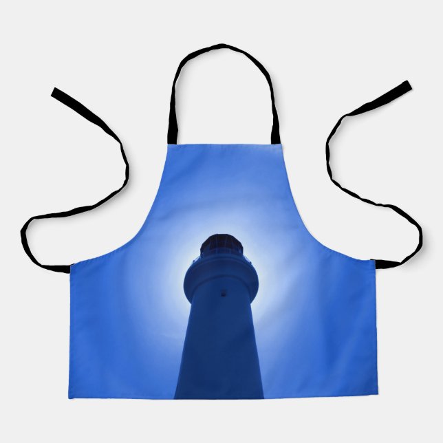 Lighthouse Effect - Blue Apron (Front)