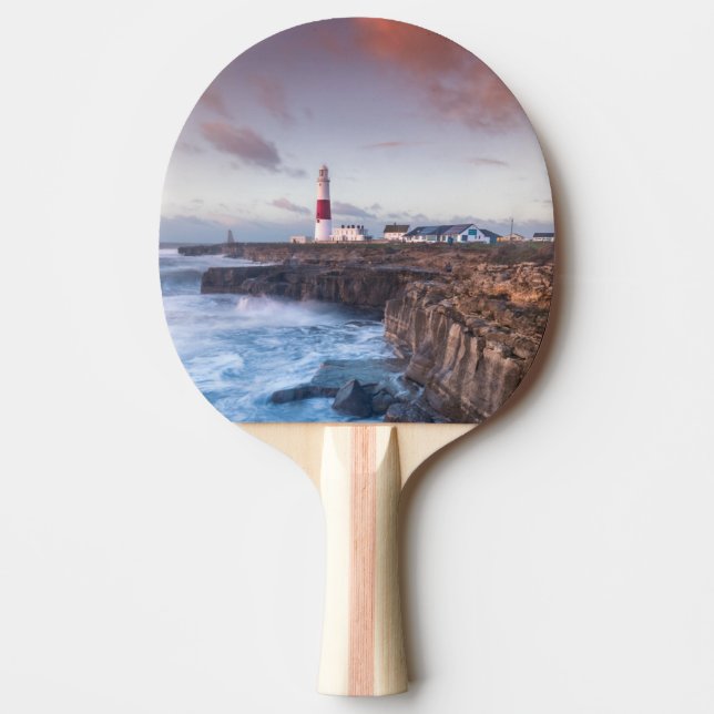 Lighthouse England Ping Pong Paddle (Front)