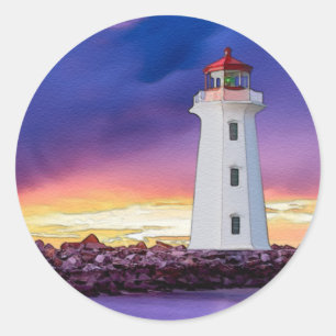 Lighthouse - Envelope Stickers