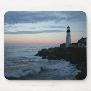 Lighthouse, Glorious Sunset! Mouse Pad