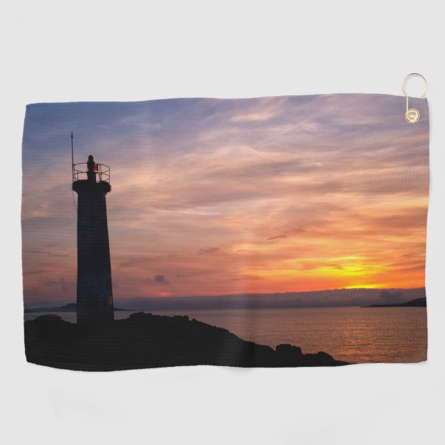 Lighthouse Golf Towel (Horizontal)