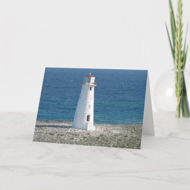 Lighthouse Greeting Card (Front)