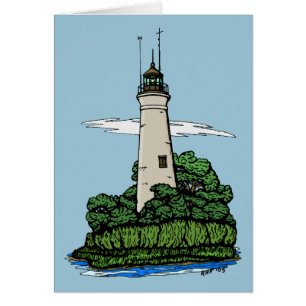Lighthouse Greeting Card