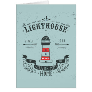 Lighthouse Guide Me Home Poster