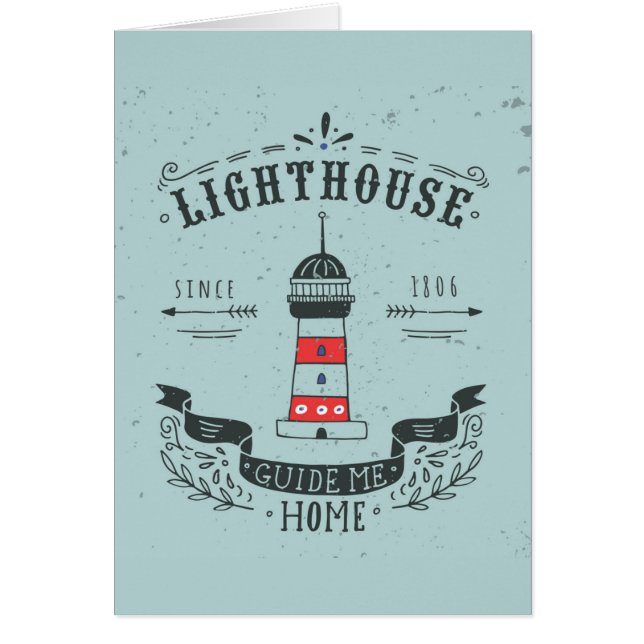 Lighthouse Guide Me Home Poster (Front)