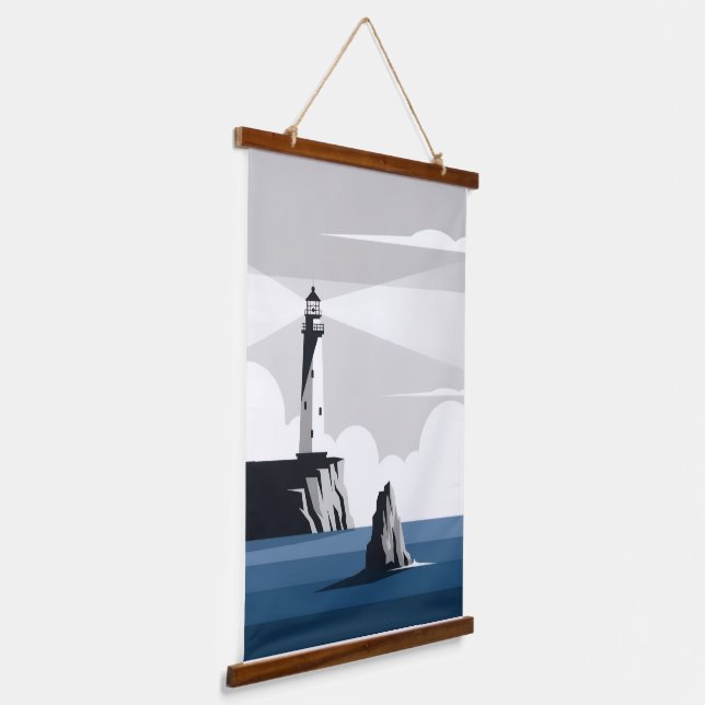 Lighthouse Hanging Tapestry (Angled)