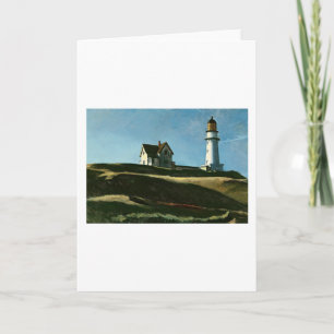 Lighthouse Hill - Edward Hopper Card