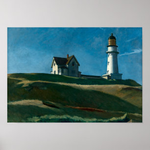 Lighthouse Hill   Edward Hopper   Poster