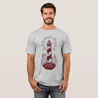 Lighthouse Hold Fast To Hope Positive T-Shirt