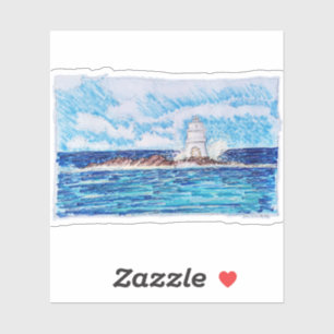 Lighthouse in Blue
