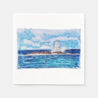 Lighthouse in Blue