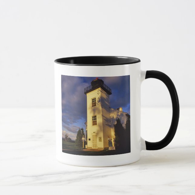 Lighthouse in Escanaba UP Michigan Mug (Right)