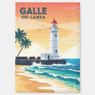 Lighthouse in Galle Sri Lanka Travel Magnet
