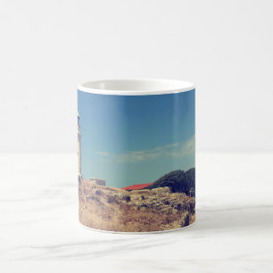 Lighthouse in Paphos Coffee Mug