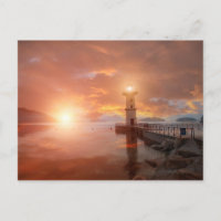 Lighthouse in the Sunset
