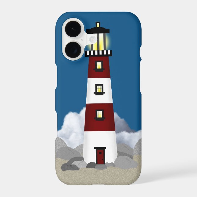 Lighthouse iPhone X Case (Back)