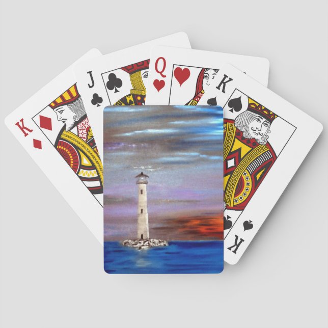 Lighthouse Island Playing Cards (Back)