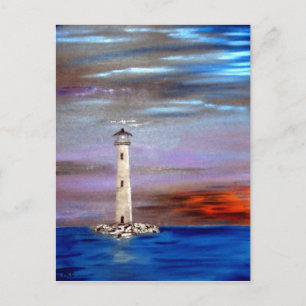 Lighthouse Island Postcard