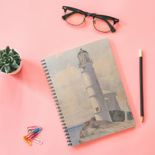 Lighthouse, Isle of Shoals Childe Hassam Notebook